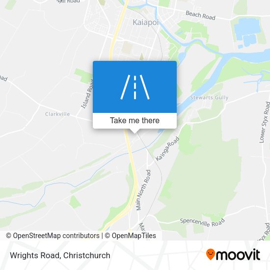 Wrights Road map