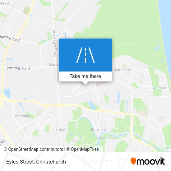 Eyles Street map