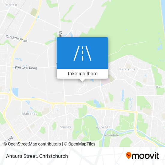 Ahaura Street map