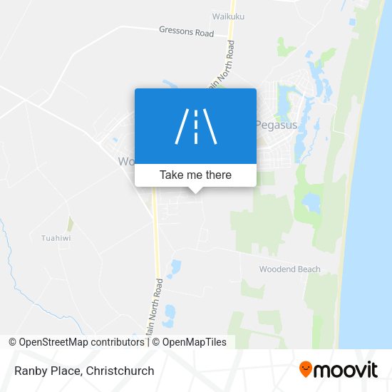 Ranby Place map