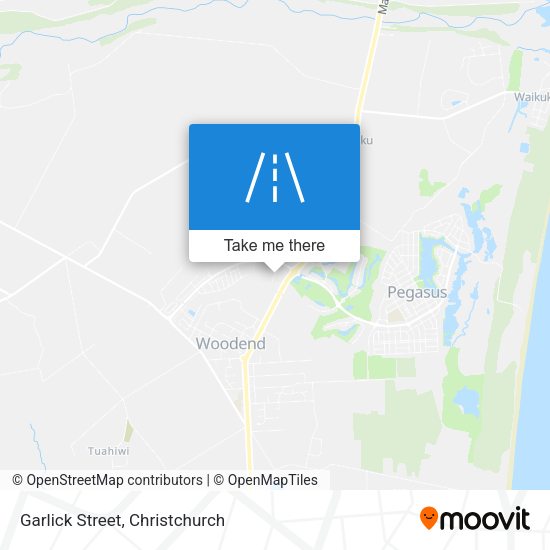 Garlick Street map