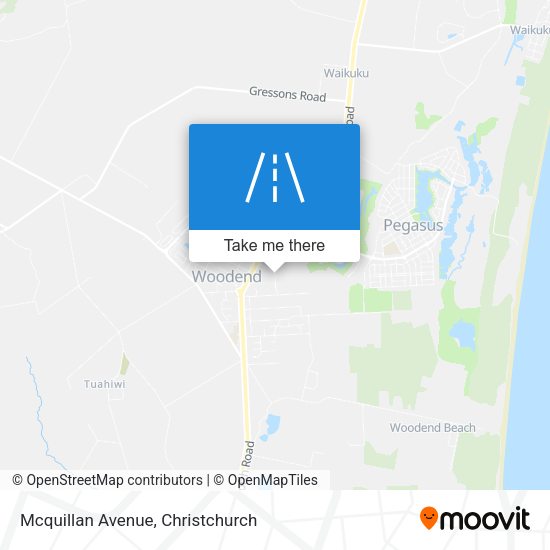 Mcquillan Avenue map