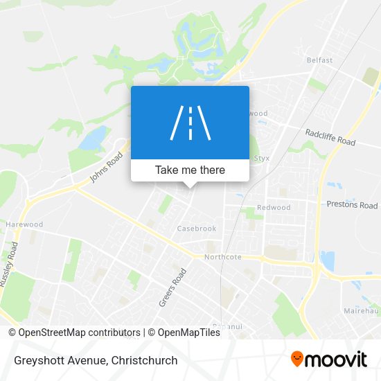 Greyshott Avenue map