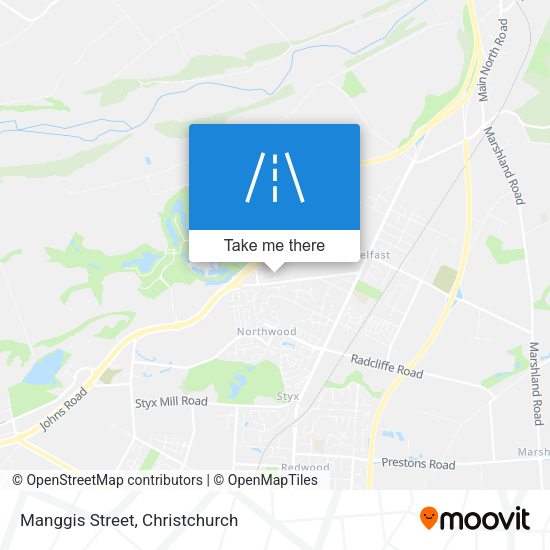 Manggis Street map