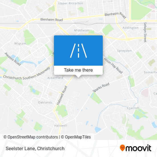 Seelster Lane map