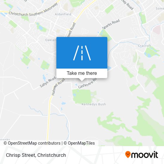 Chrisp Street map