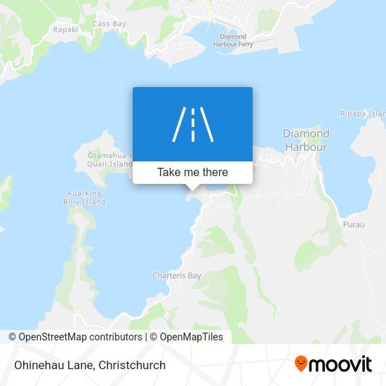 Ohinehau Lane map