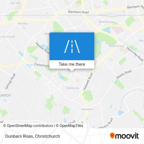 Dunbars Roas map