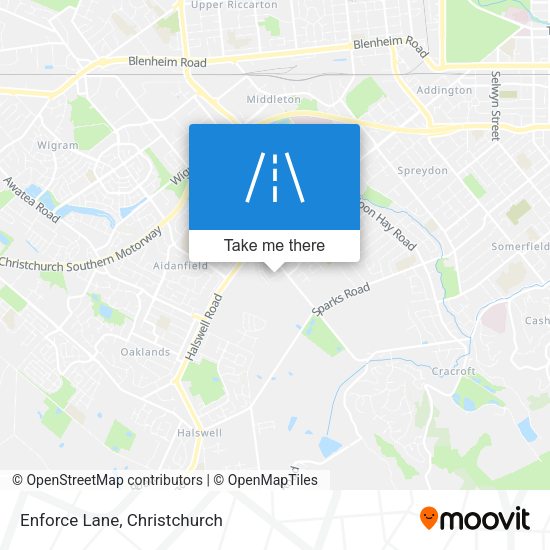 Enforce Lane map