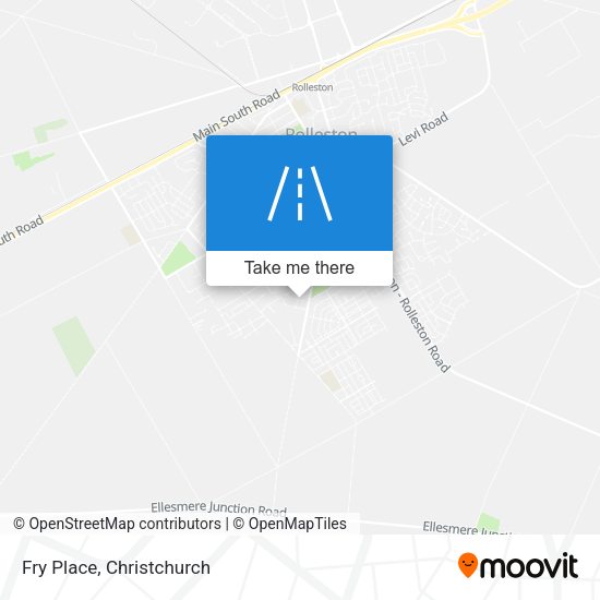 Fry Place map