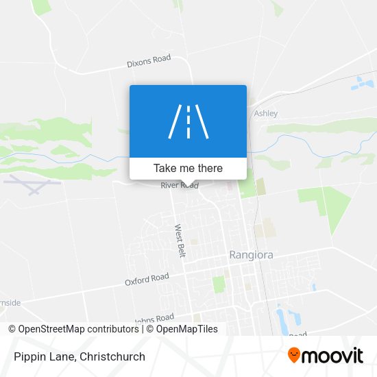 Pippin Lane map
