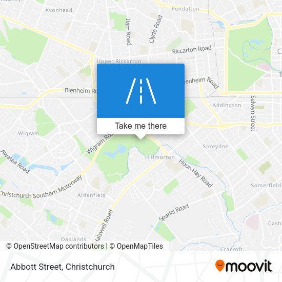 Abbott Street map