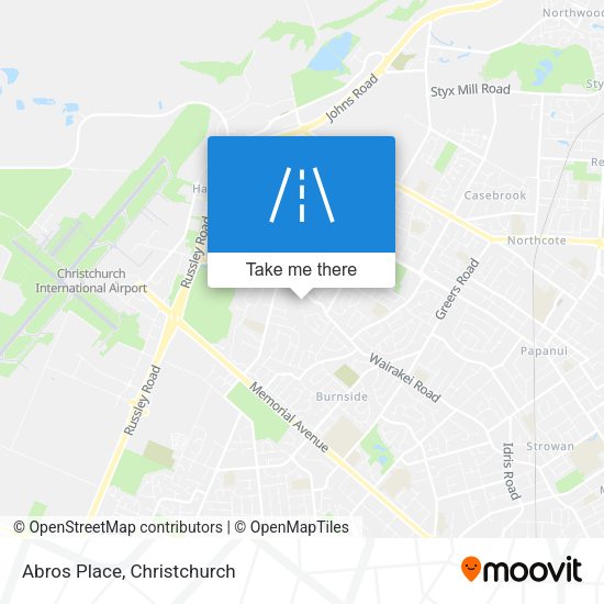 Abros Place map