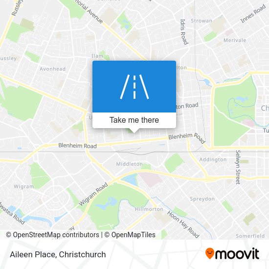 Aileen Place map