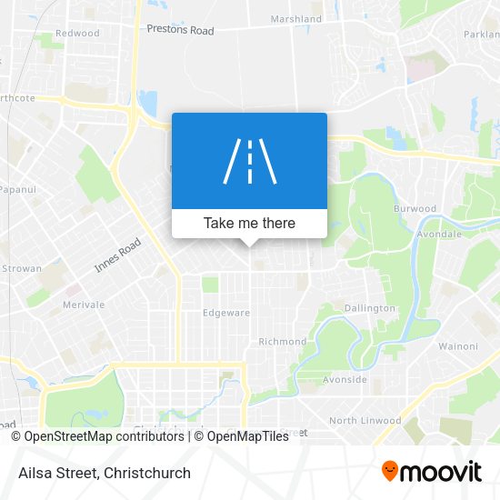 Ailsa Street map