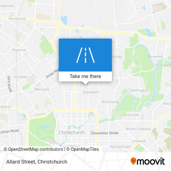Allard Street map