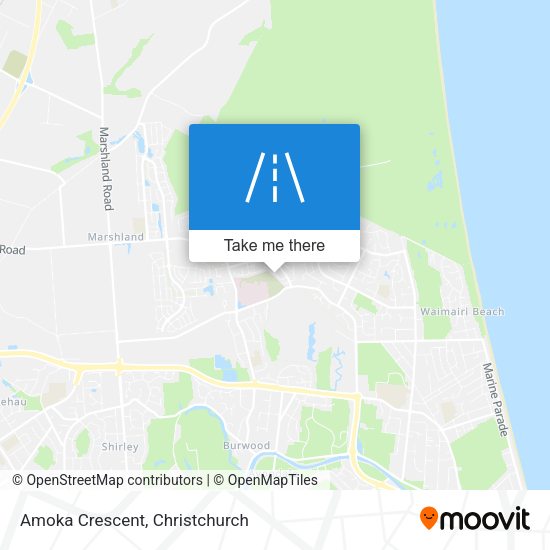 Amoka Crescent map