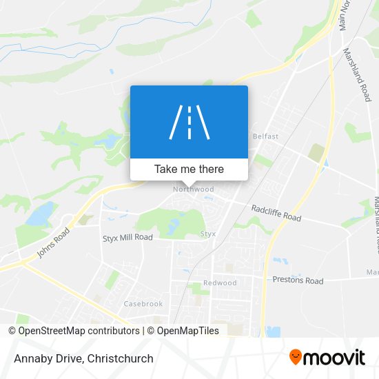Annaby Drive map