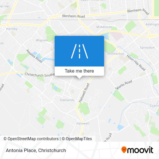 Antonia Place map