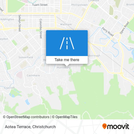 Aotea Terrace map