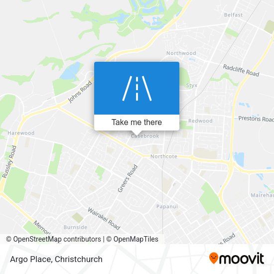 Argo Place map