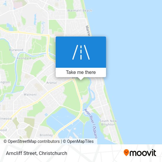 Arncliff Street map