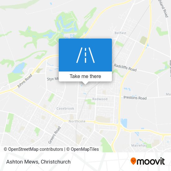 Ashton Mews map