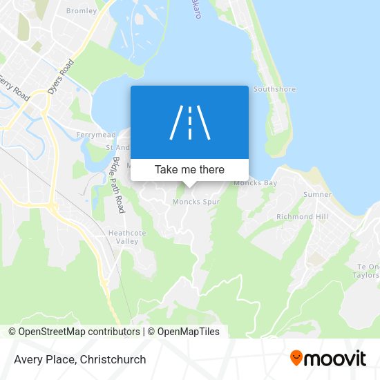 Avery Place map