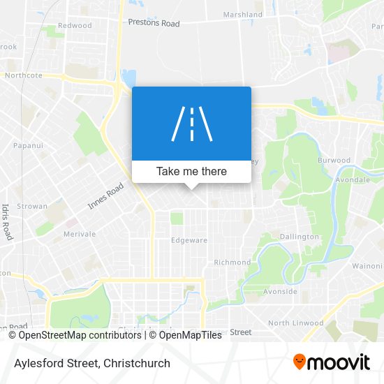 Aylesford Street map