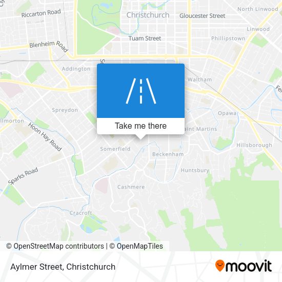 Aylmer Street map