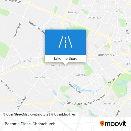 Bahama Place map