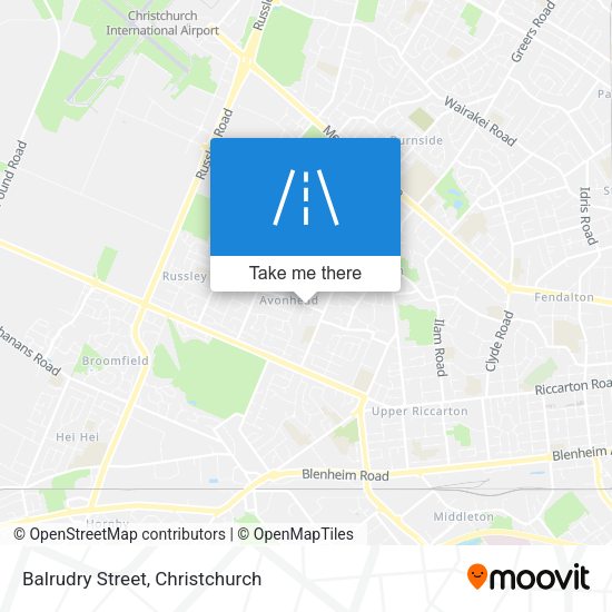 Balrudry Street map