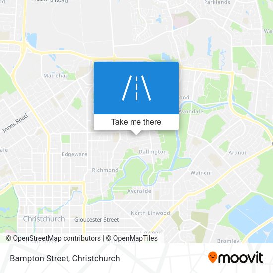Bampton Street map