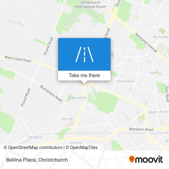 Bellina Place map