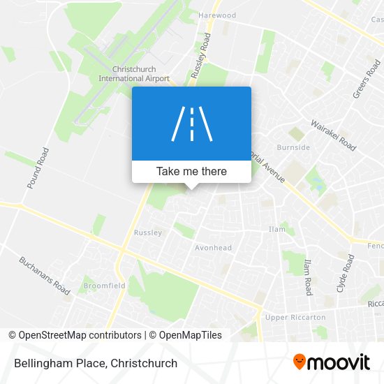 Bellingham Place map