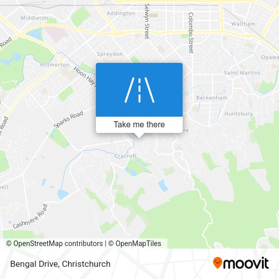 Bengal Drive map
