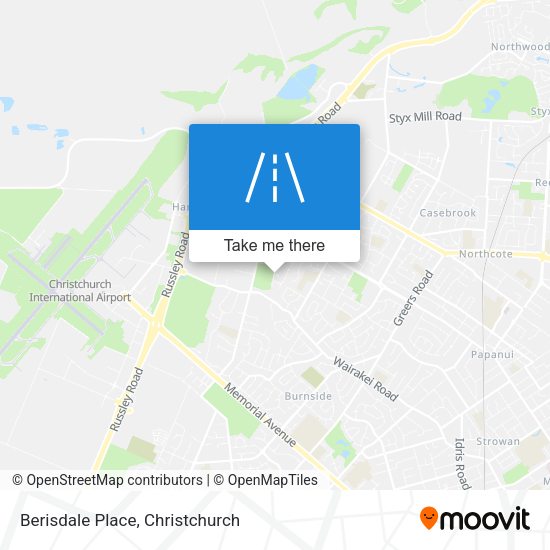 Berisdale Place map