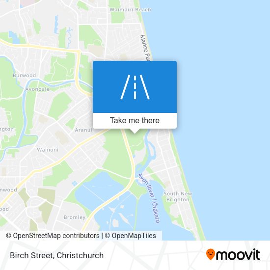 Birch Street map