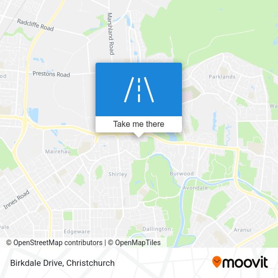 Birkdale Drive map