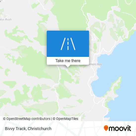 Bivvy Track map