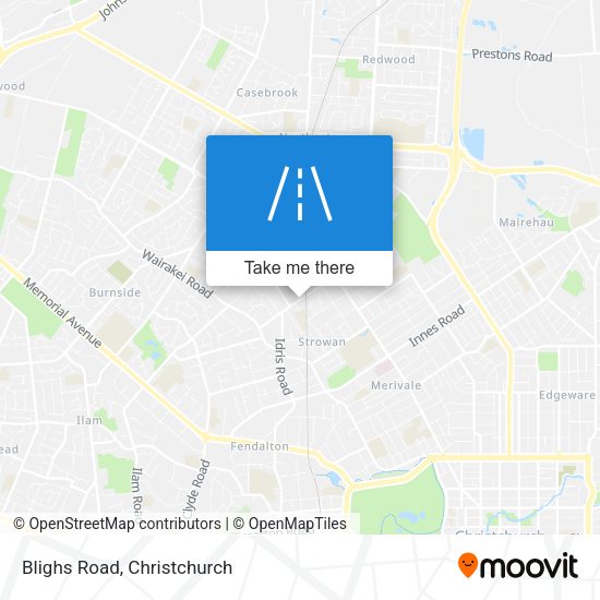 Blighs Road map