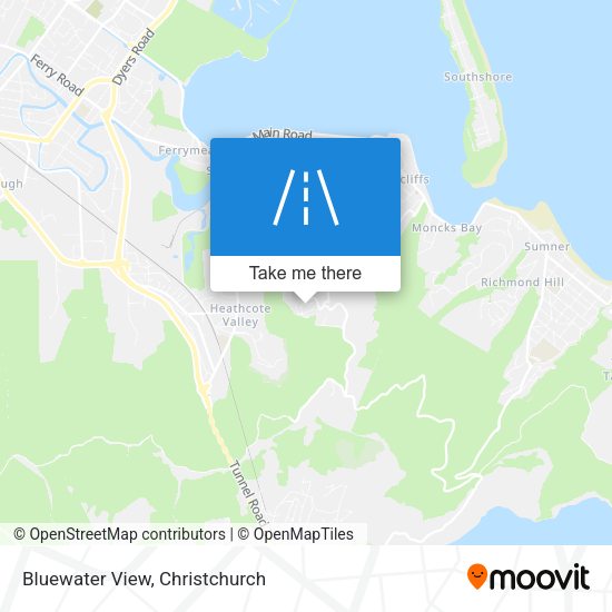 Bluewater View map