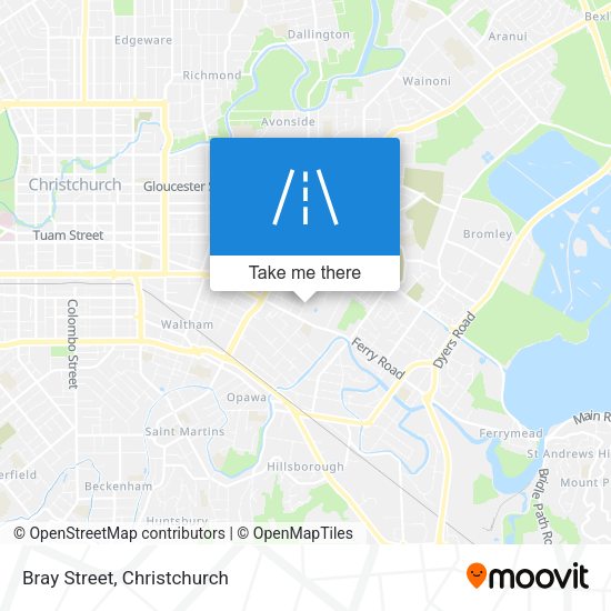 Bray Street map