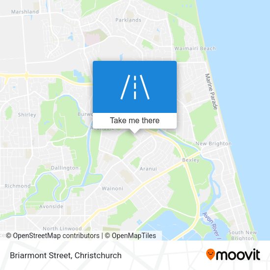Briarmont Street map