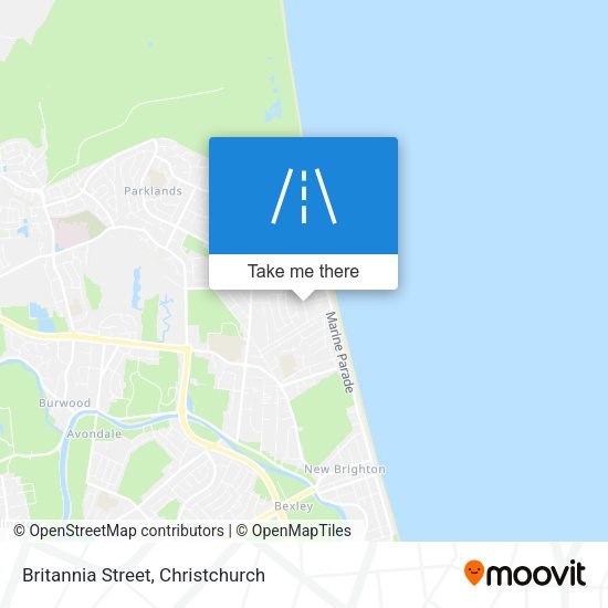 Britannia Street map