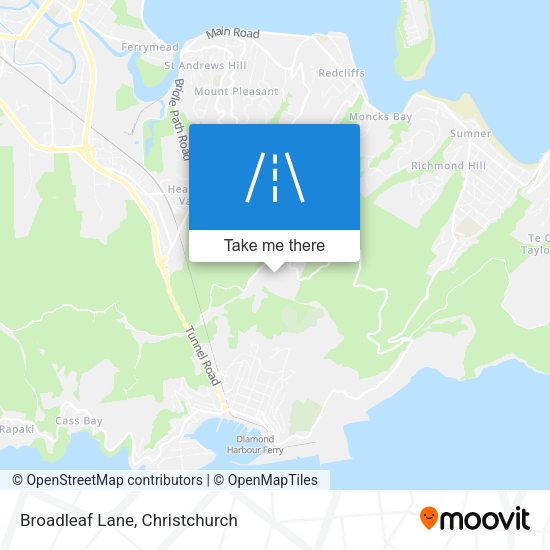 Broadleaf Lane map