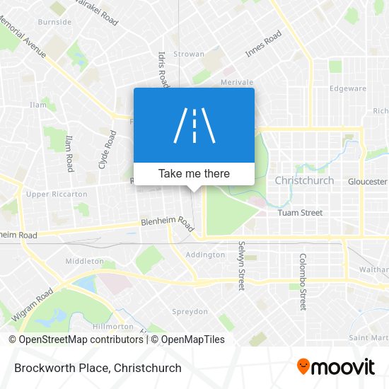 Brockworth Place map