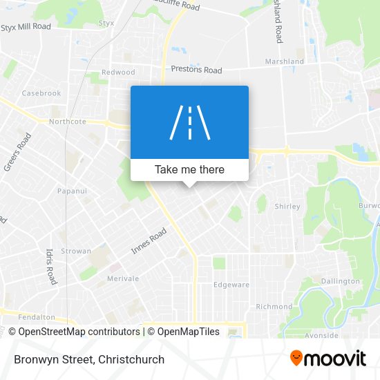 Bronwyn Street map