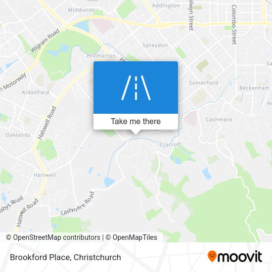 Brookford Place map