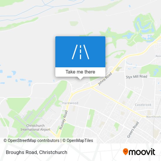 Broughs Road map
